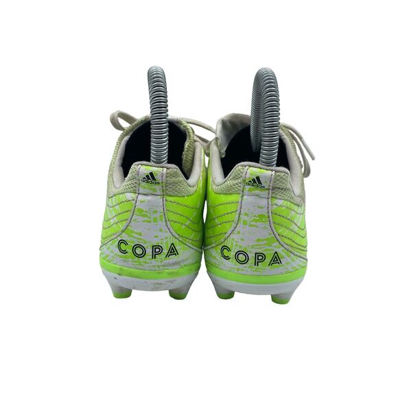 Adidas Copa 20.3 Firm Ground FG Green White Soccer Cleats Youth Kids 2.5 - Picture 4 of 8